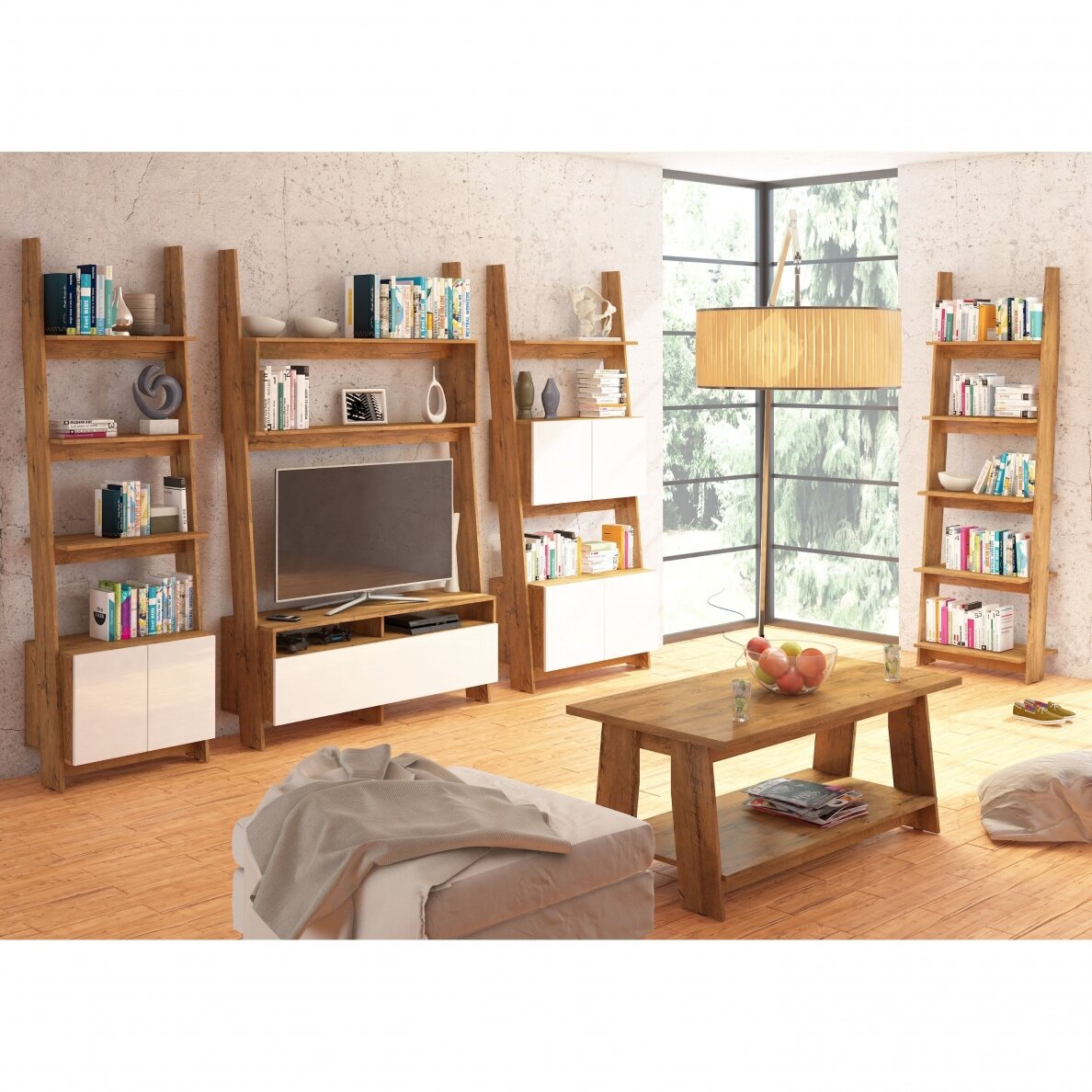 Žurnalinis staliukas Rack RAC-02 4