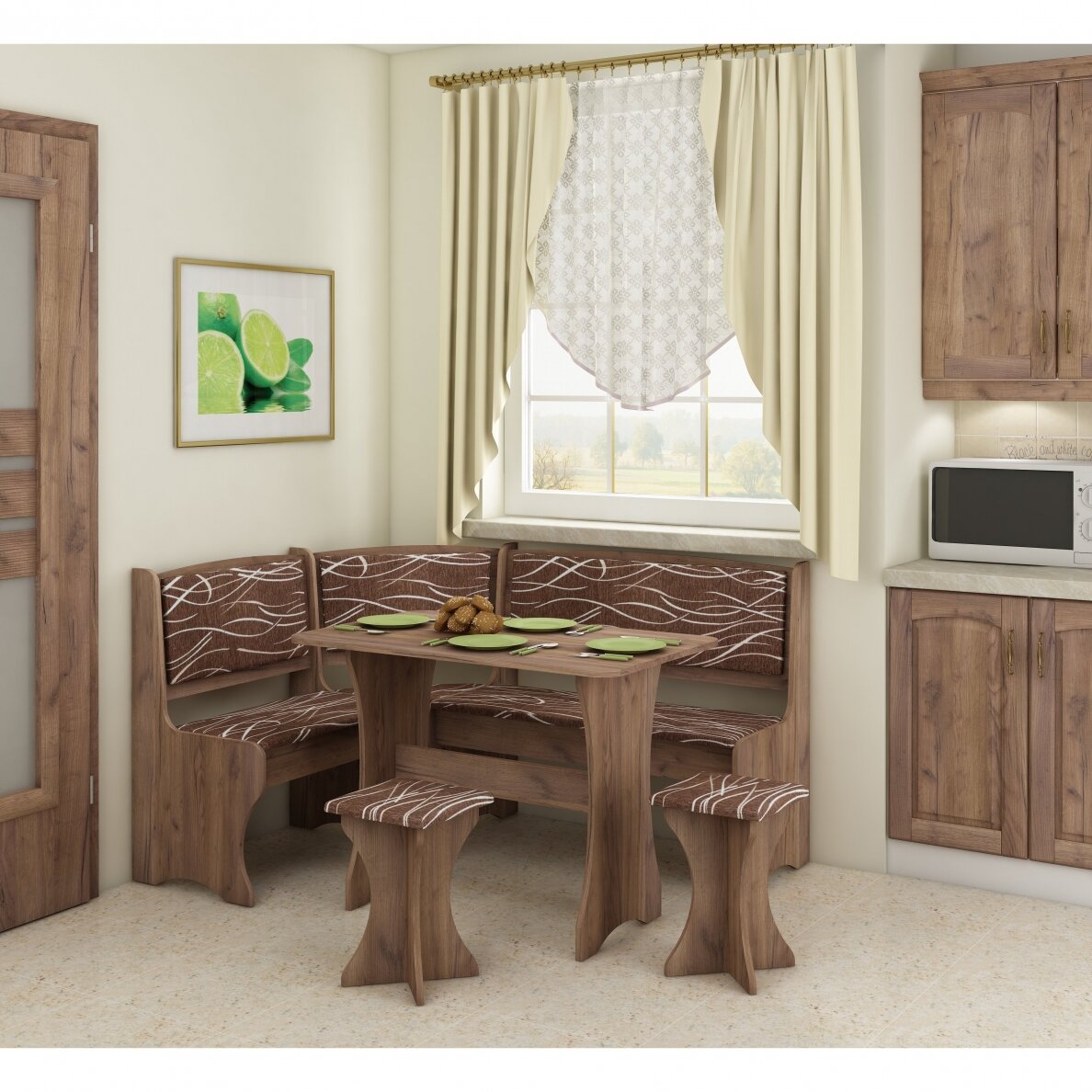 Virtuvinis kampas ZKU-01 8 Virtuvinis kampas ZKU-01 8