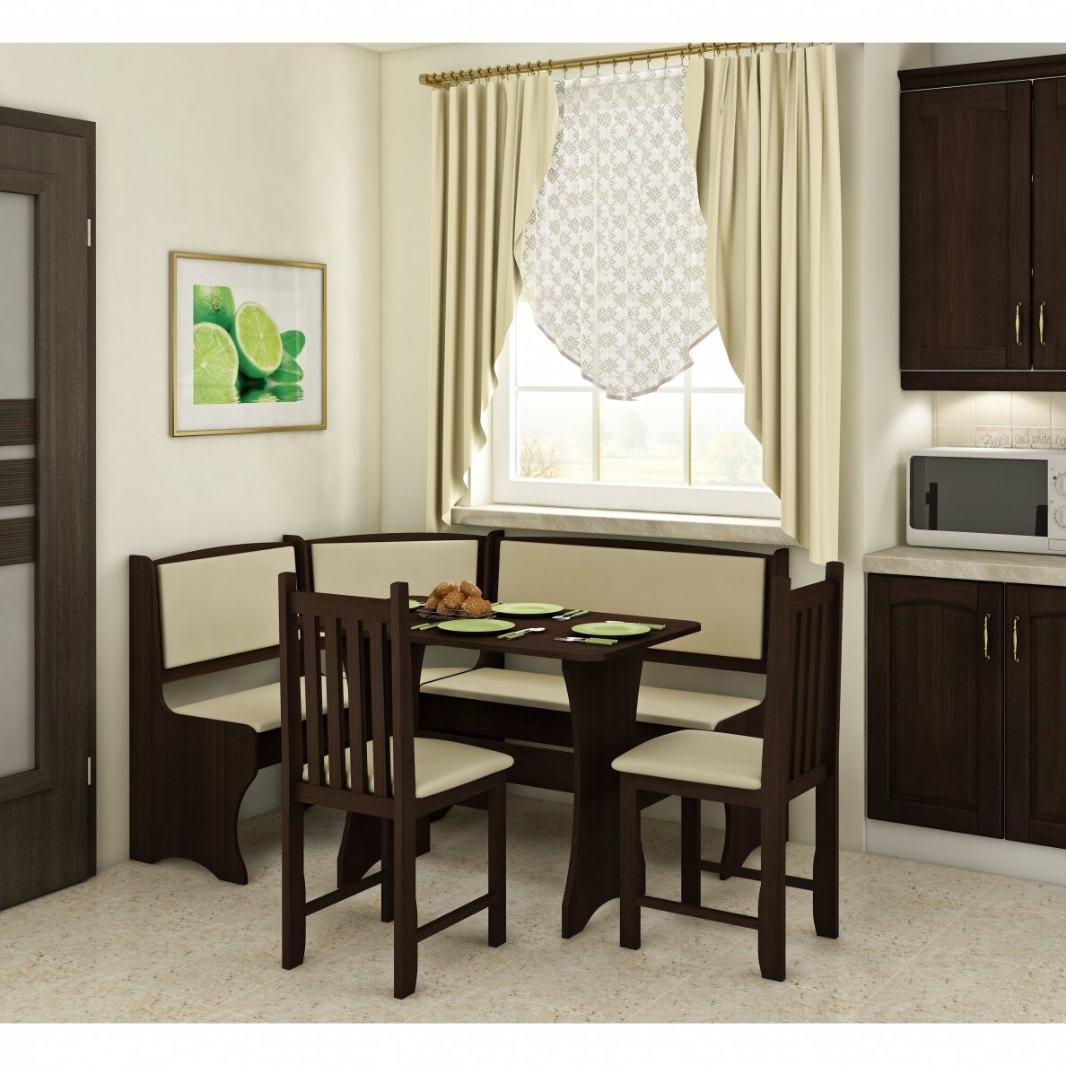 Virtuvinis kampas ZKU-01 10 Virtuvinis kampas ZKU-01 10