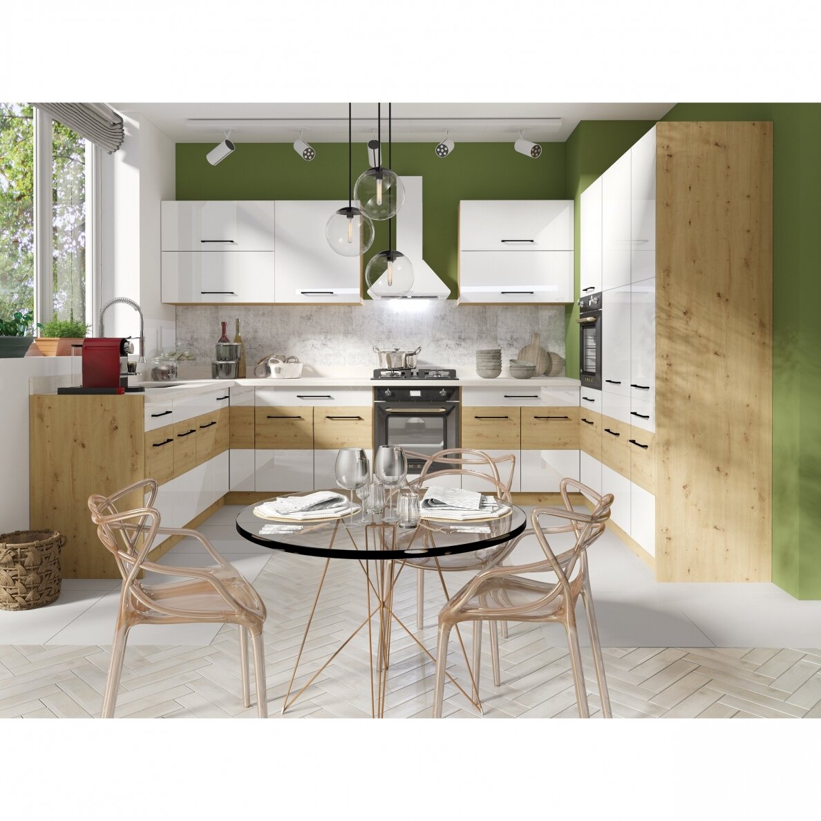 Virtuvinė spintelė - apatinė INF 6D (80 cm) 5 Virtuvinė spintelė - apatinė INF 6D (80 cm) 5