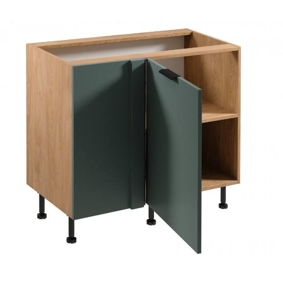 Apatinė kampinė spintelė Sorento [P D100N] 4