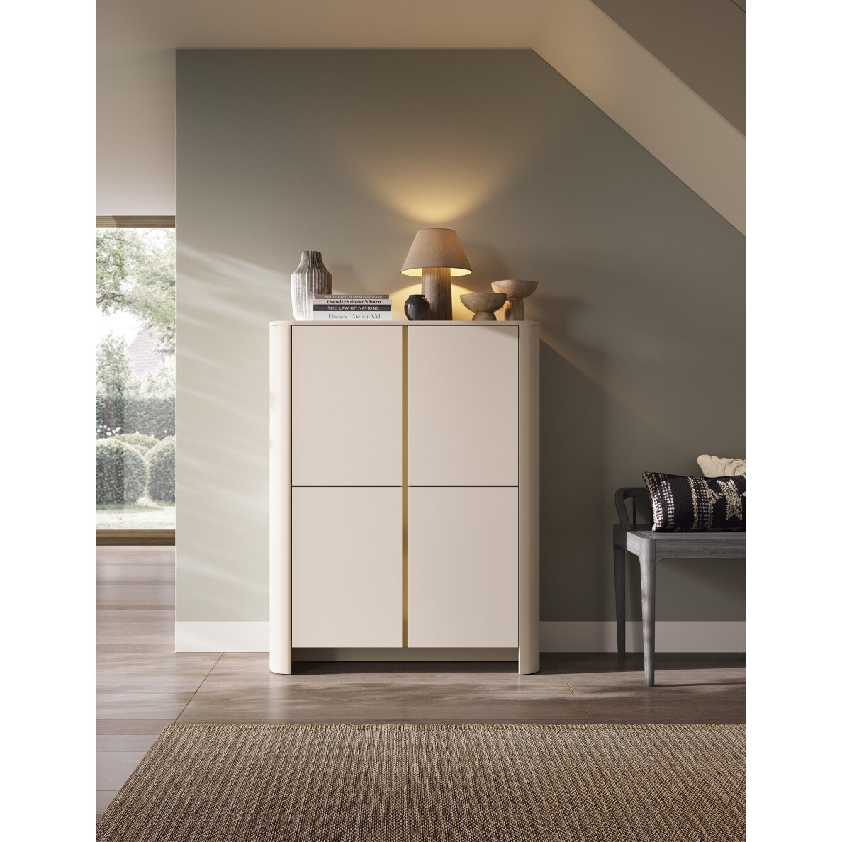 Aukšta komoda Rabi C Aukšta komoda Rabi C