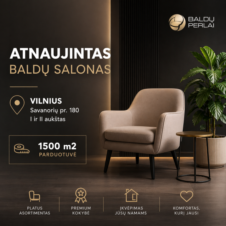 naujas baldusav