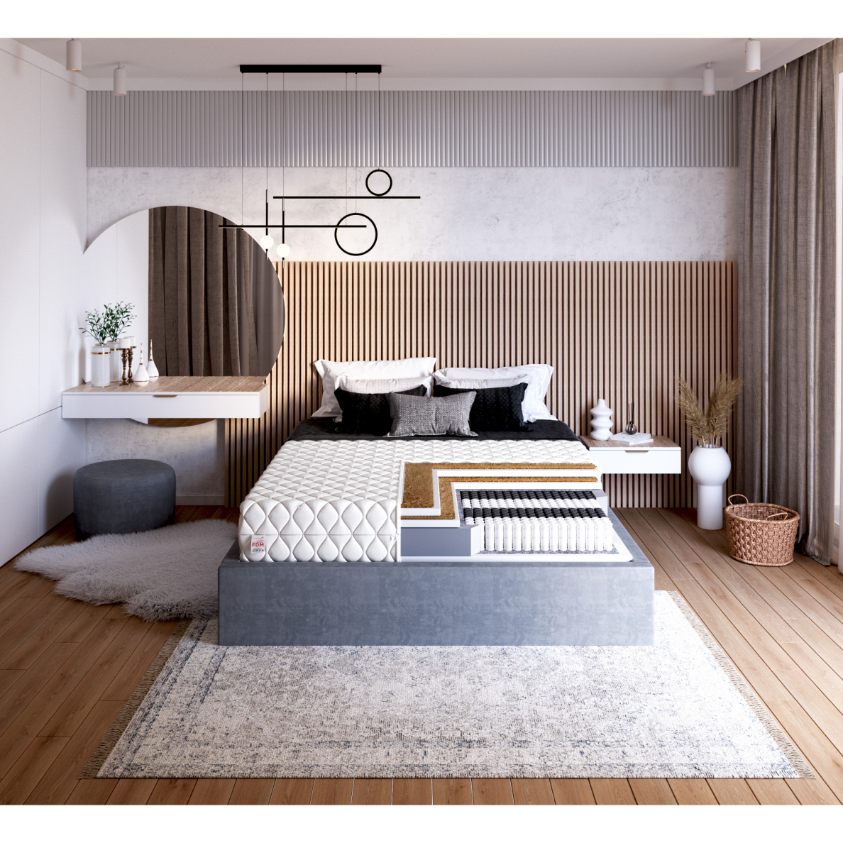 Čiužinys Family Max Double 26 cm 3