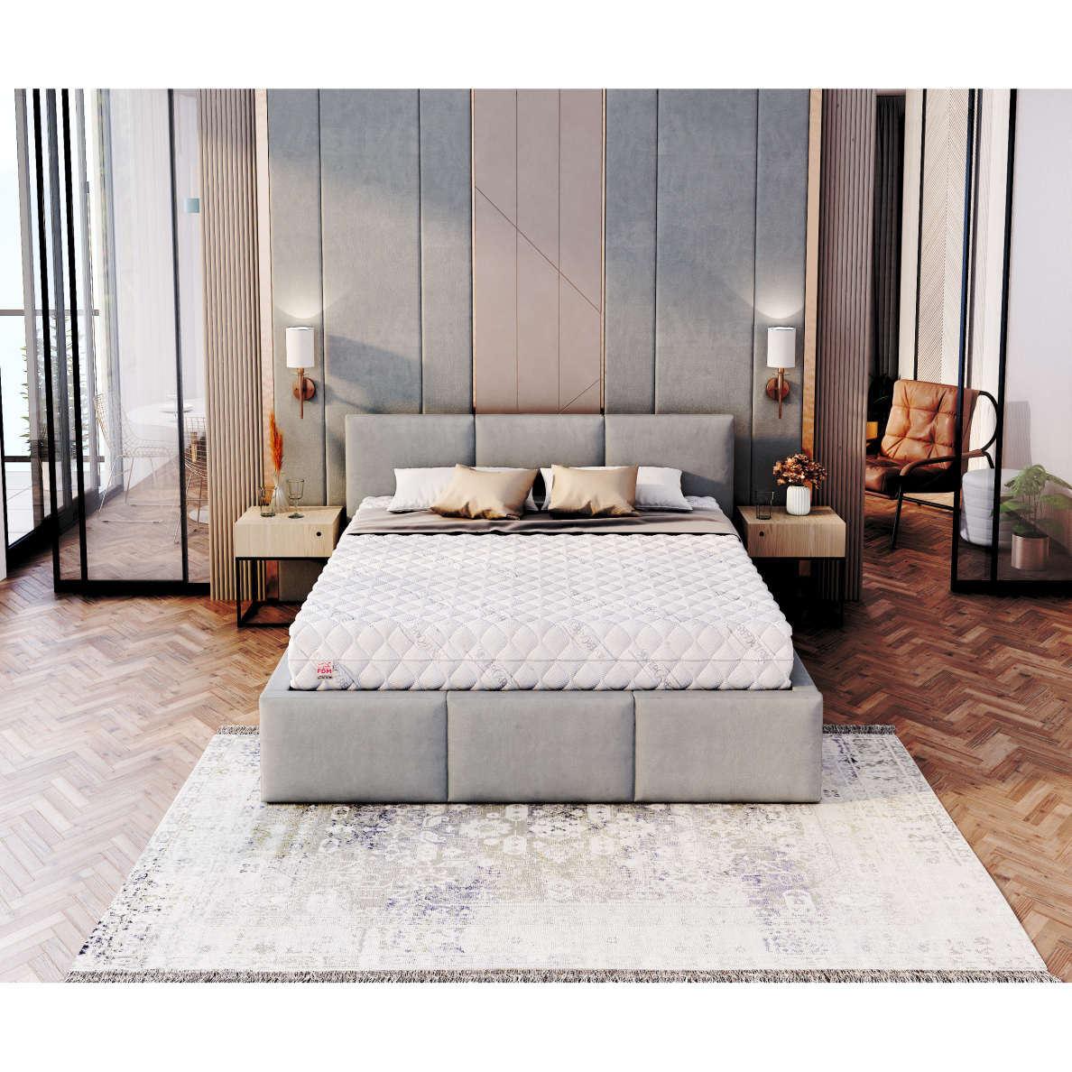 Čiužinys Ginaso 22 cm 2