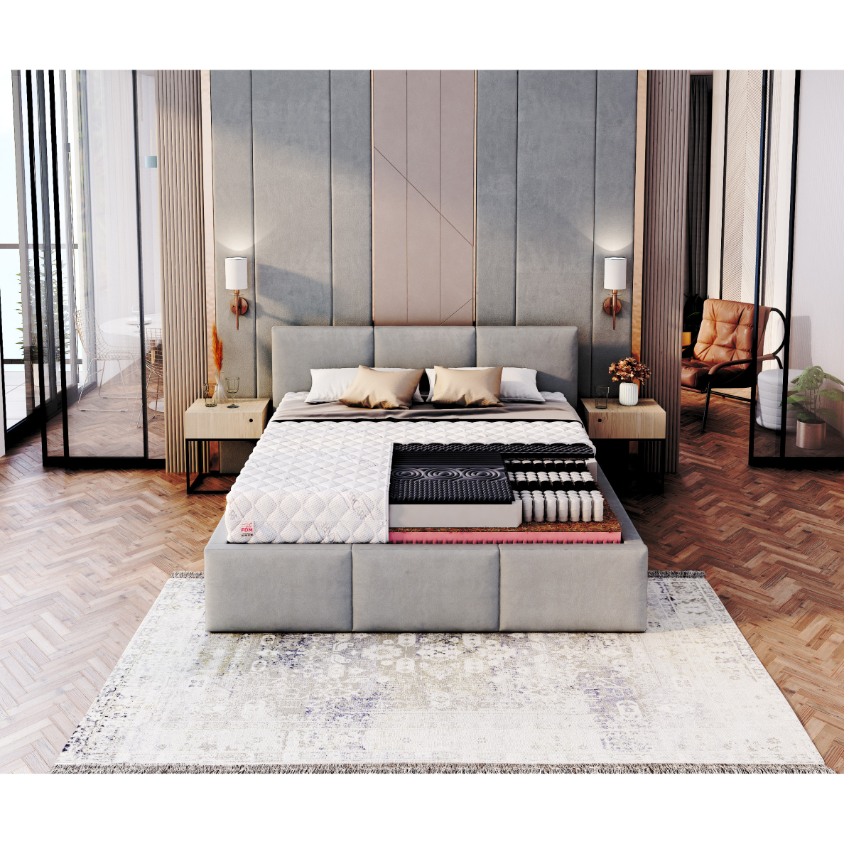 Čiužinys Ginaso 28 cm 1 Čiužinys Ginaso 28 cm 1