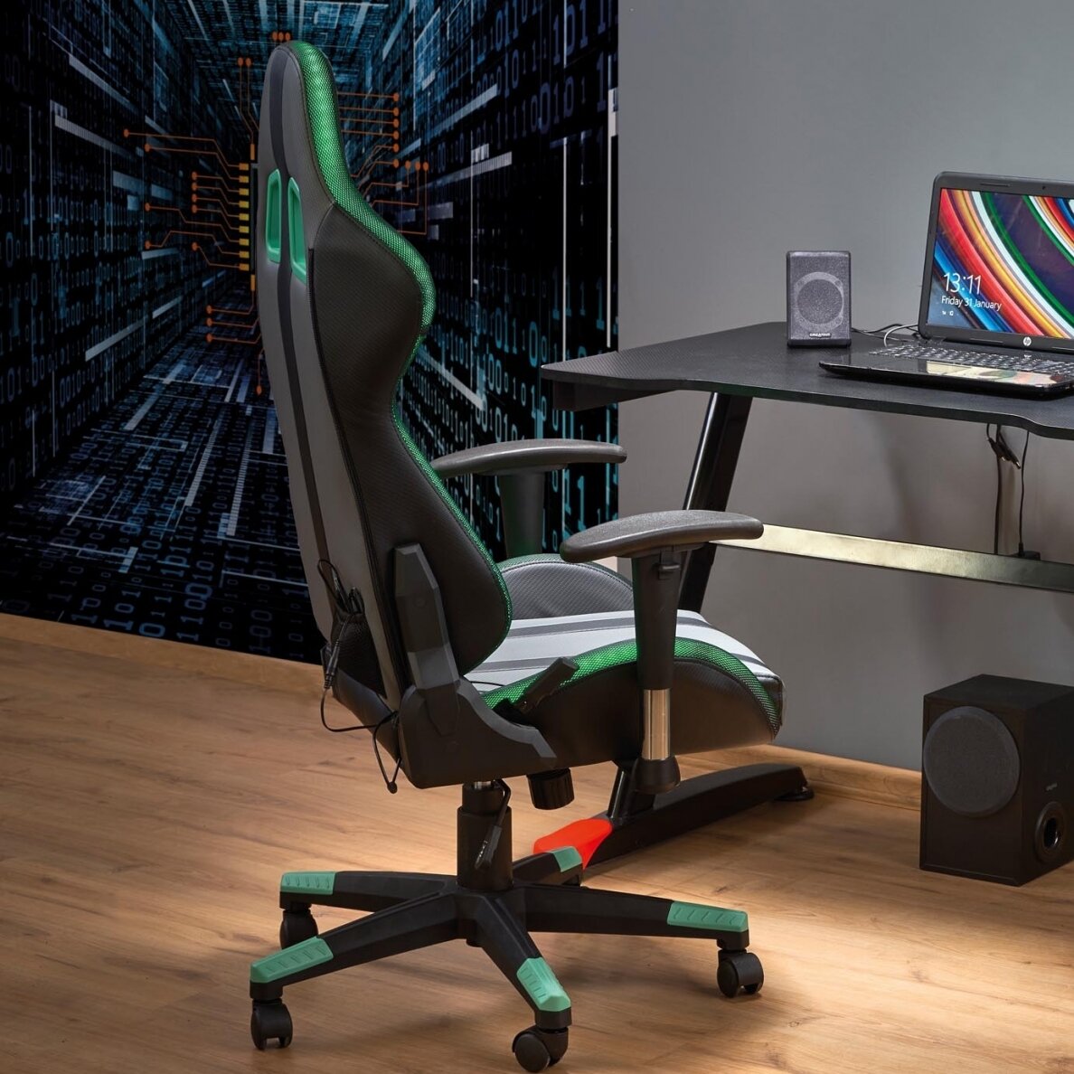 Darbo kėdė FACTOR su LED apšvietimu 1