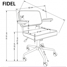 Darbo kėdė FIDEL