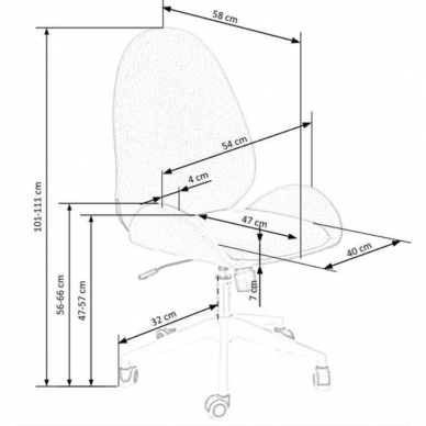 Darbo kėdė FALCAO 8 Darbo kėdė FALCAO 8