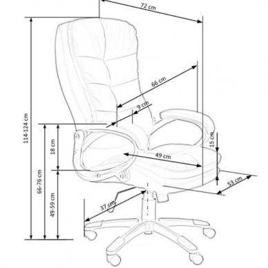 Darbo kėdė PRESTON 7 Darbo kėdė PRESTON 7