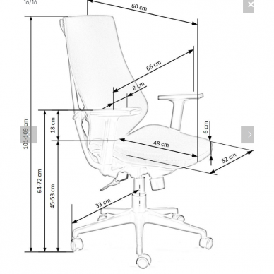 Darbo kėdė RUBIO 8 Darbo kėdė RUBIO 8