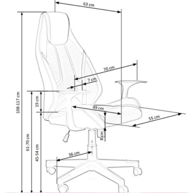 Darbo kėdė  TANGER 12 Darbo kėdė  TANGER 12