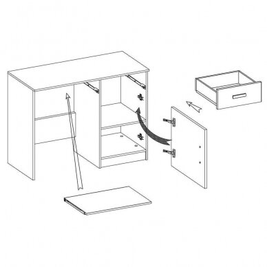 Darbo stalas 08 SM I 8 Darbo stalas 08 SM I 8