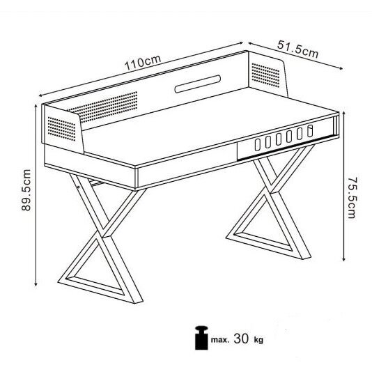 Darbo stalas B-43 1 Darbo stalas B-43 1