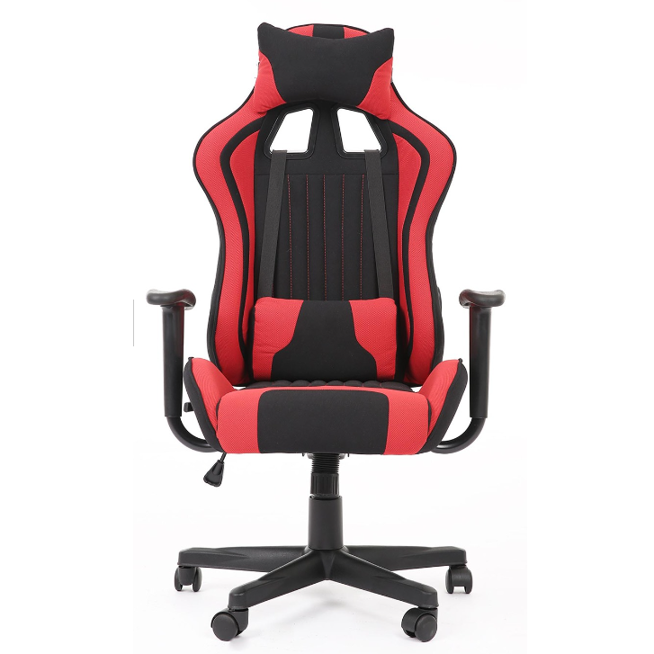 Darbo kėdė CAYMAN  raudona-juoda 1