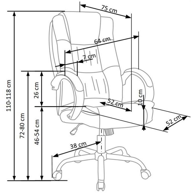 Darbo kėdė Relax 3 Darbo kėdė Relax 3