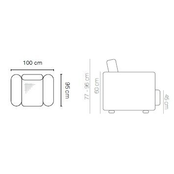 Fotelis PS 2 Fotelis PS 2