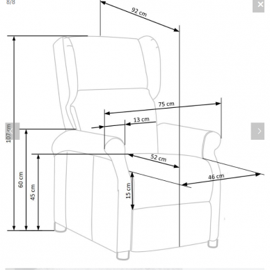 Fotelis AGUSTIN 2 24 Fotelis AGUSTIN 2 24