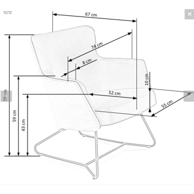 Fotelis CHILLOUT 10 Fotelis CHILLOUT 10