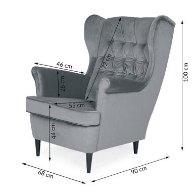 Fotelis RENESANS K 1 Fotelis RENESANS K 1