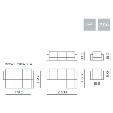 Fotelis Livia 1 Fotelis Livia 1