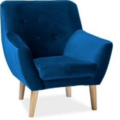 Fotelis SNO 1 velvet 3 Fotelis SNO 1 velvet 3