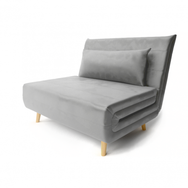 Fotelis SP VELVET su miegama funkcija 1 Fotelis SP VELVET su miegama funkcija 1