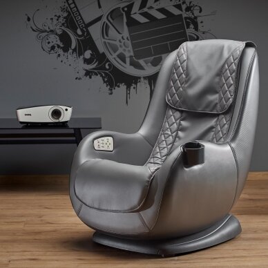 Fotelis su masažo funkcija DOPIO Fotelis su masažo funkcija DOPIO