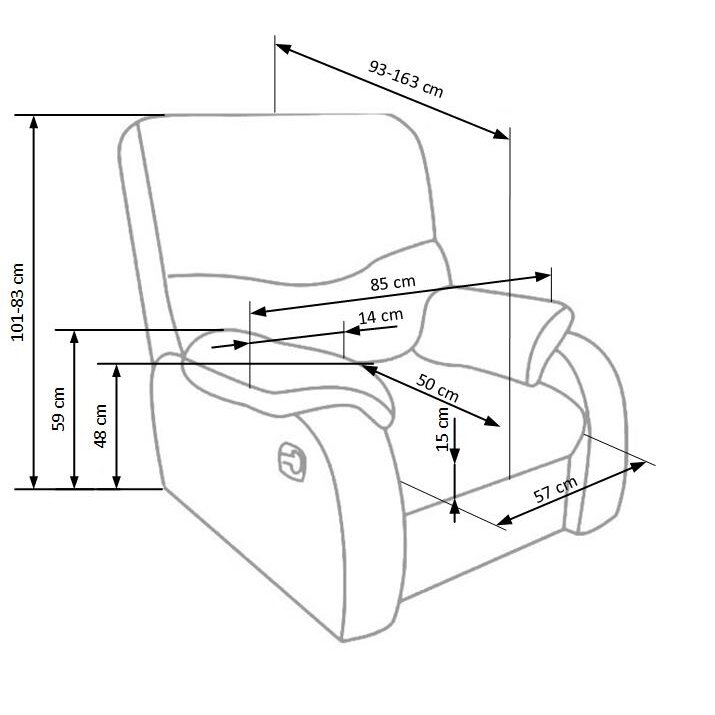 Fotelis JEFF 4 Fotelis JEFF 4