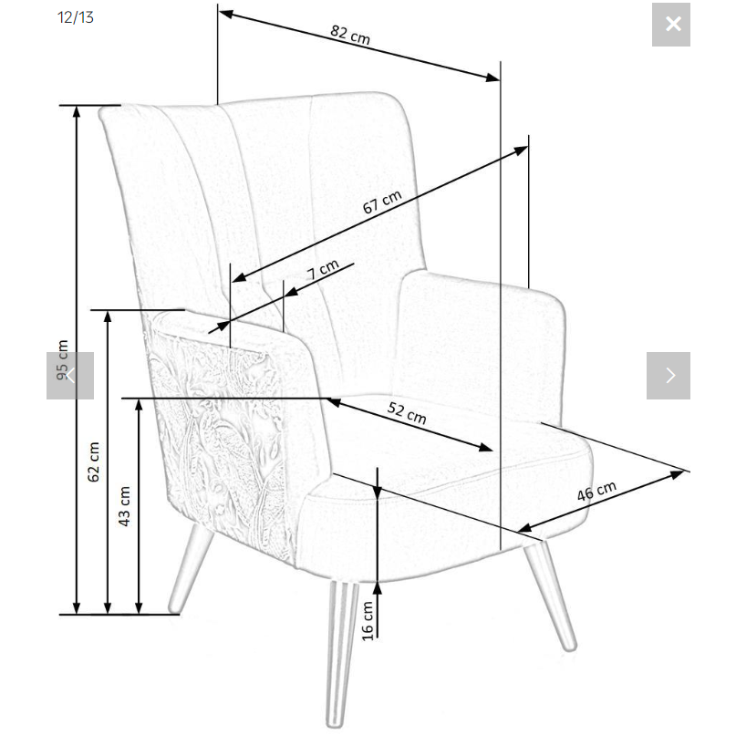 Fotelis PAGO 9 Fotelis PAGO 9