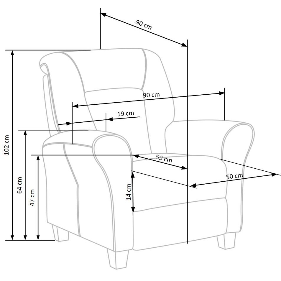 Fotelis BARD 4 Fotelis BARD 4