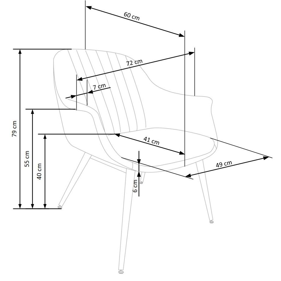 Fotelis ELEGANCE 2 3