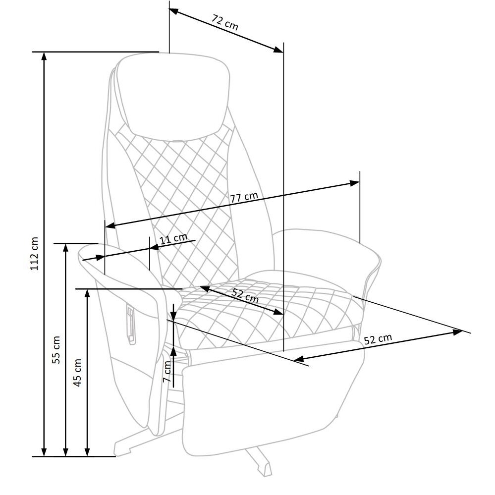 Fotelis CAMARO 4 Fotelis CAMARO 4