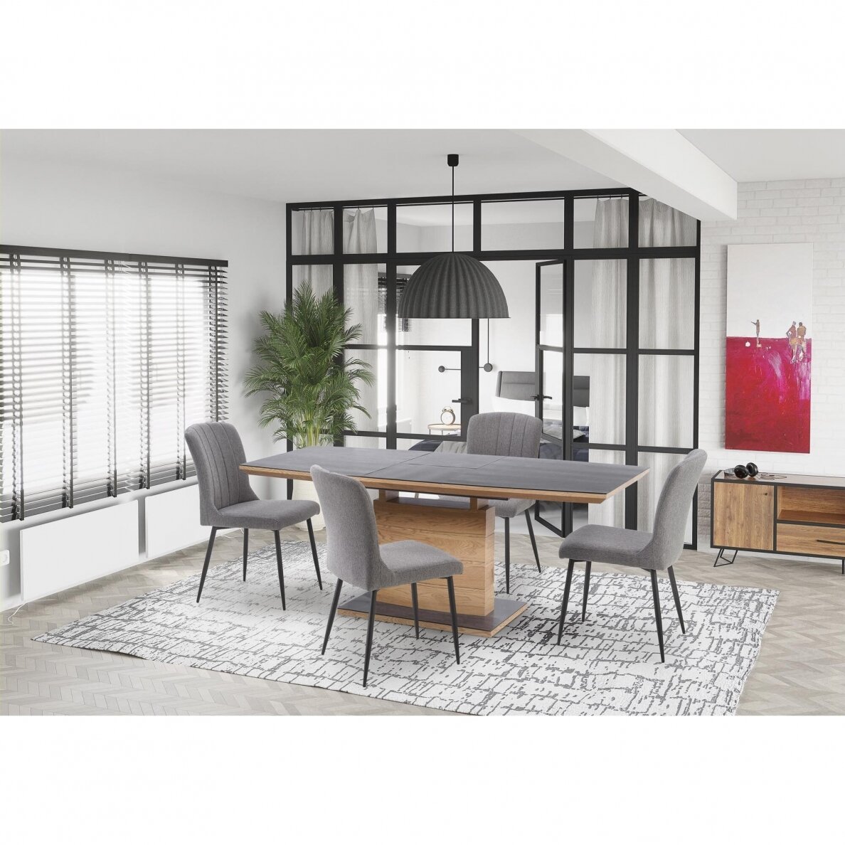 Išskleidžiamas stalas Concord 2 Išskleidžiamas stalas Concord 2