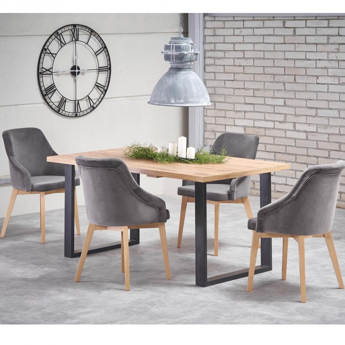 Išskleidžiamas stalas VENOM 160/210 Išskleidžiamas stalas VENOM 160/210