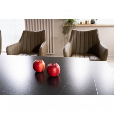 Išskleidžiamas stalas Genesis Black 180 19 Išskleidžiamas stalas Genesis Black 180 19