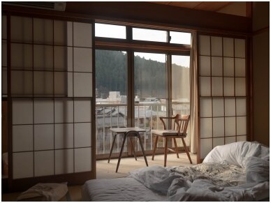 Japoniško stiliaus baldai - gamtos įkvėpta minimalistinė estetika