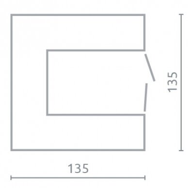 Kampinė spinta MSI1 3 Kampinė spinta MSI1 3