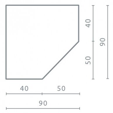 Kampinė spinta MSI2 2 Kampinė spinta MSI2 2