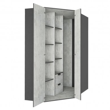 Kampinė spinta MT1 1 Kampinė spinta MT1 1