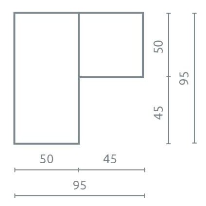 Kampinė spinta MX2 2 Kampinė spinta MX2 2