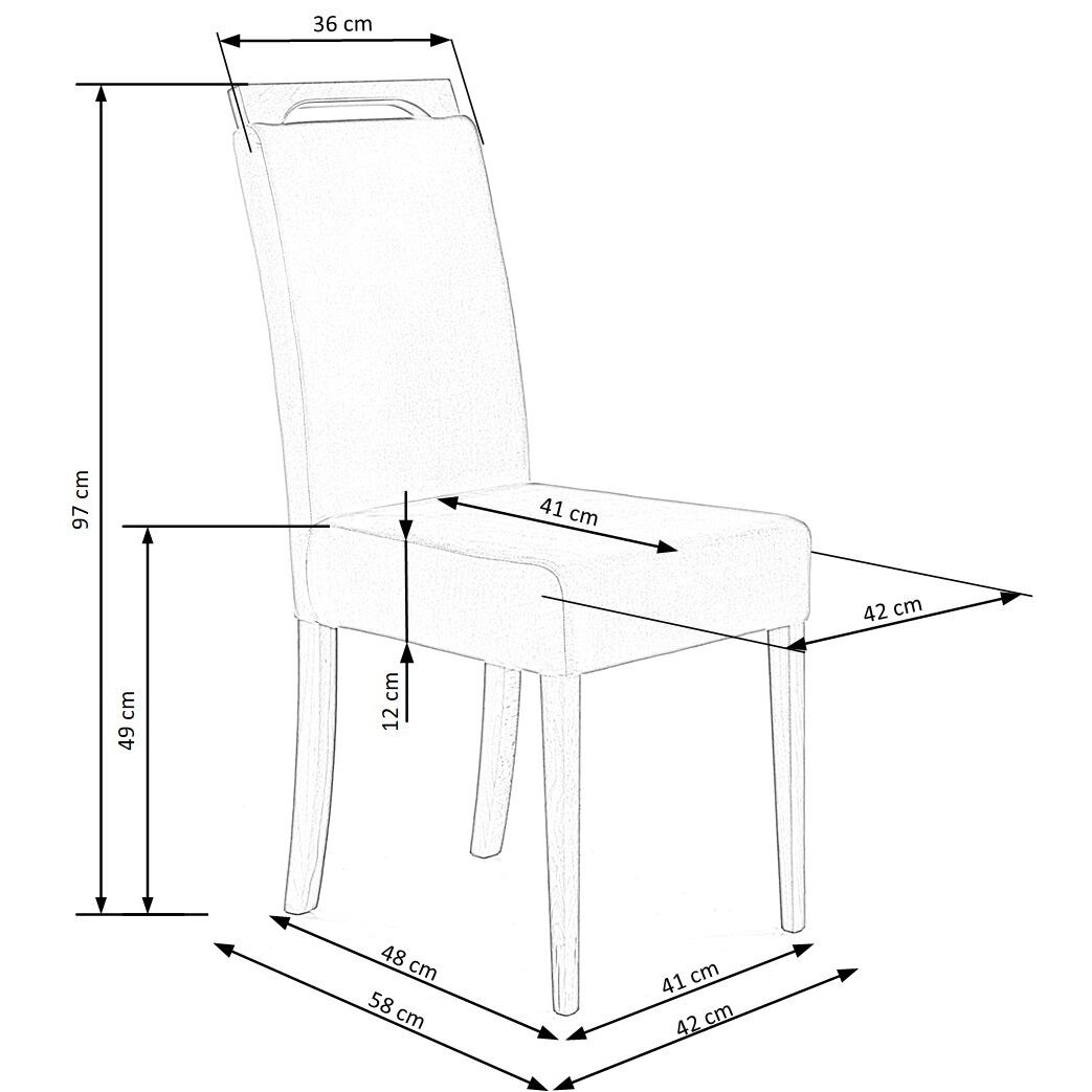 Kėdė CLARION 4 Kėdė CLARION 4