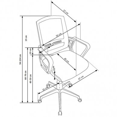 Kėdė ASCOT 2 Kėdė ASCOT 2