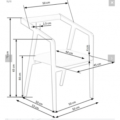 Kėdė AZUL 2 9 Kėdė AZUL 2 9