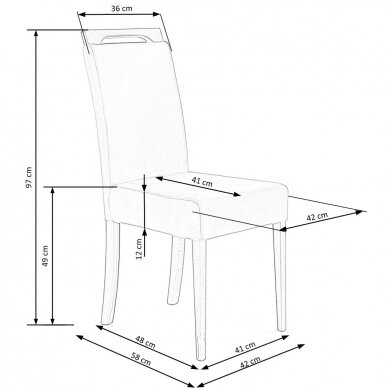 Kėdė CLARION 4 Kėdė CLARION 4