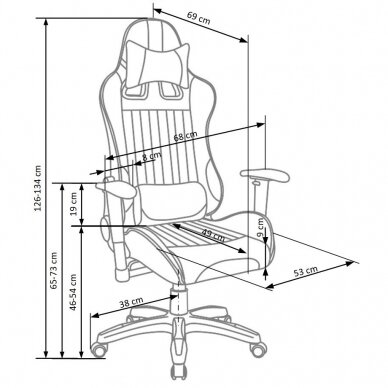 Kėdė DEFENDER 3 Kėdė DEFENDER 3