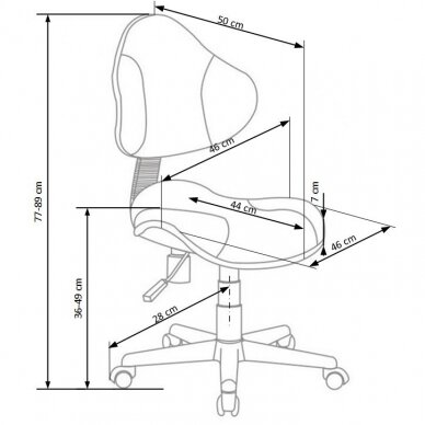 Kėdė FLASH-2 3 Kėdė FLASH-2 3