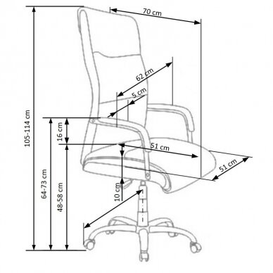 Kėdė HAMILTON 2 Kėdė HAMILTON 2