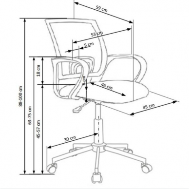 Kėdė IBIS 3 Kėdė IBIS 3