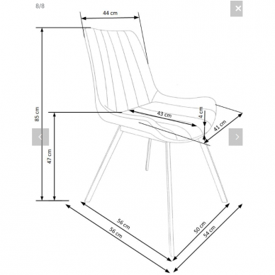 Kėdė K279 7 Kėdė K279 7
